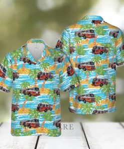 Philadelphia, Pennsylvania, Philadelphia Fire Department Engine 7 Ladder 10 Hawaiian Shirt