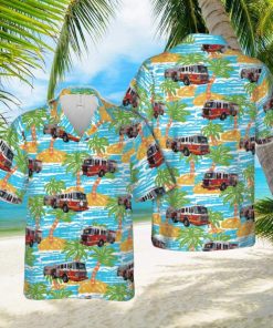 Philadelphia, Pennsylvania, Philadelphia Fire Department Engine 7 Ladder 10 Hawaiian Shirt