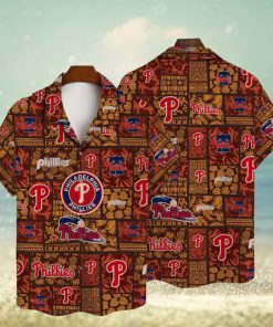 Philadelphia Phillie Major League Baseball 3D Print Hawaiian Shirt
