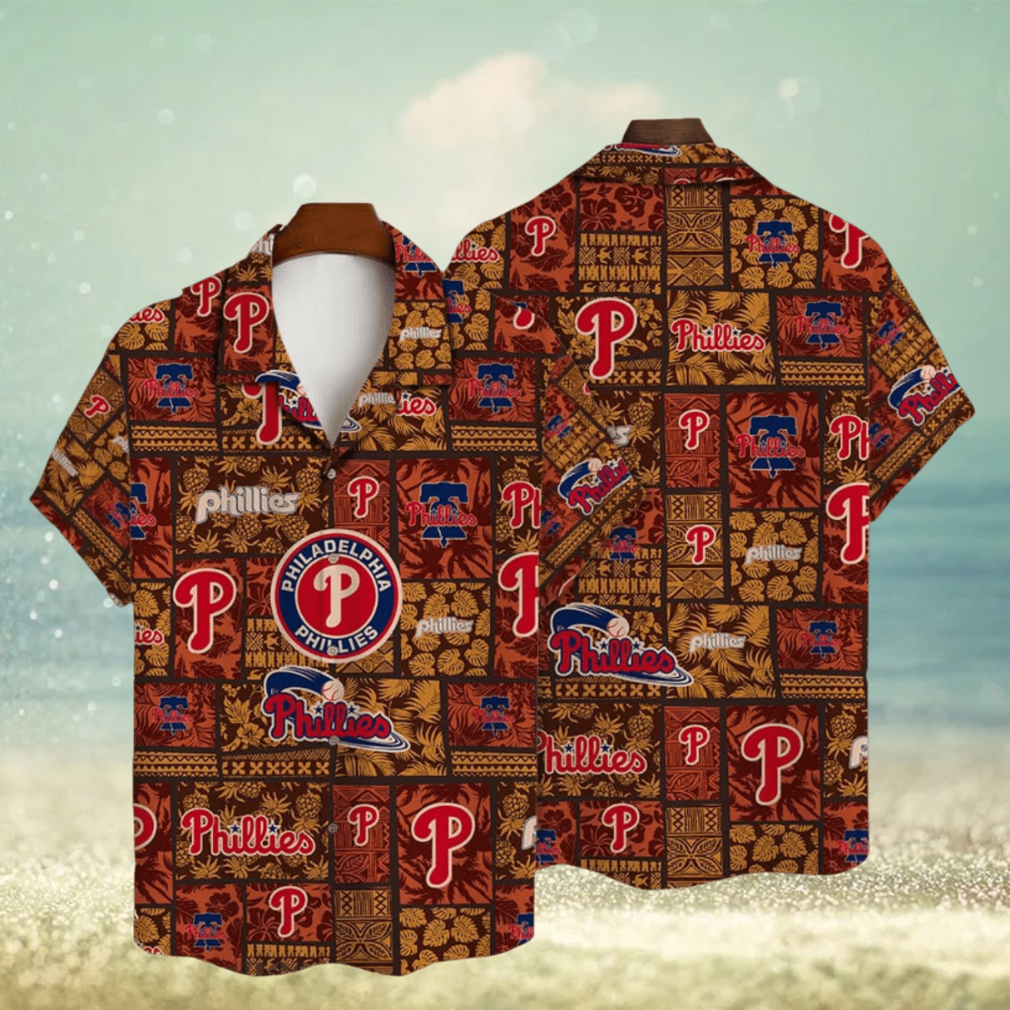 Philadelphia Phillie Major League Baseball 3D Print Hawaiian Shirt Philadelphia Phillie Major League Baseball 3D Print Hawaiian Shirt