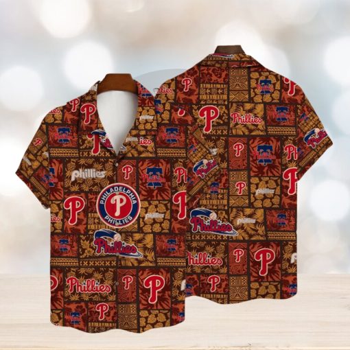 Philadelphia Phillie Major League Baseball 3D Print Hawaiian Shirt