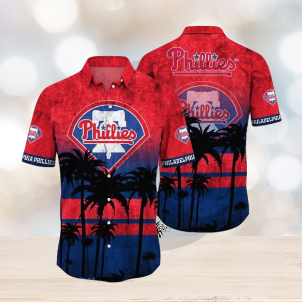 Philadelphia Phillies MLB Logo Coconut Tropical Hawaiian Shirt Beach Gift For Fans Philadelphia Phillies MLB Logo Coconut Tropical Hawaiian Shirt Beach Gift For Fans
