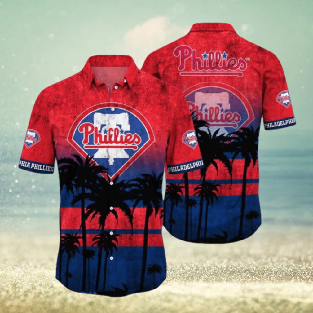 Philadelphia Phillies MLB Logo Coconut Tropical Hawaiian Shirt Beach Gift For Fans Philadelphia Phillies MLB Logo Coconut Tropical Hawaiian Shirt Beach Gift For Fans