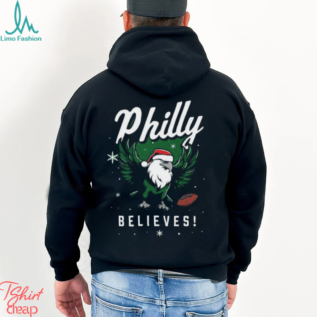 Philly Football Believes Merry Christmas T Shirt Philly Football Believes Merry Christmas T Shirt