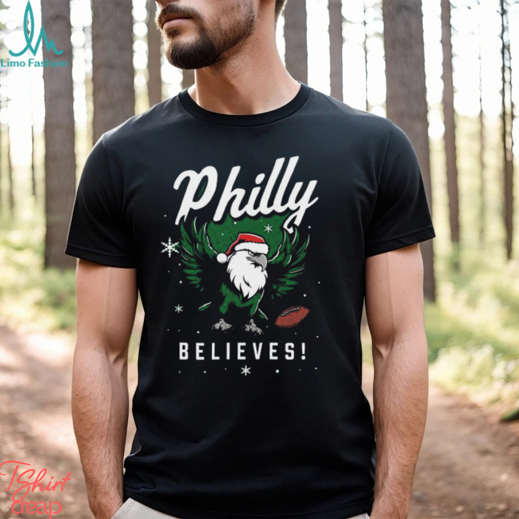 Philly Football Believes Merry Christmas T Shirt Philly Football Believes Merry Christmas T Shirt