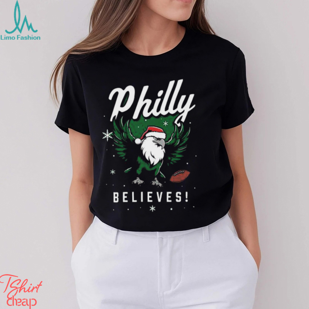 Philly Football Believes Merry Christmas T Shirt Philly Football Believes Merry Christmas T Shirt