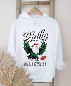 Philly Football Santa Hat Believes Shirt