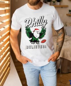 Philly Football Santa Hat Believes Shirt