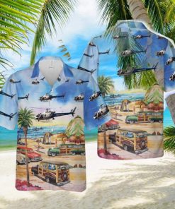 Phoenix Police Eurocopter AS 350B3 Ecureuil Hawaiian Shirt