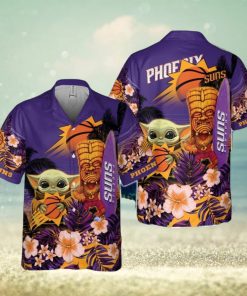 Phoenix Suns Baby Yoda National Basketball Association Hawaiian Shirt