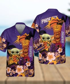 Phoenix Suns Baby Yoda National Basketball Association Hawaiian Shirt