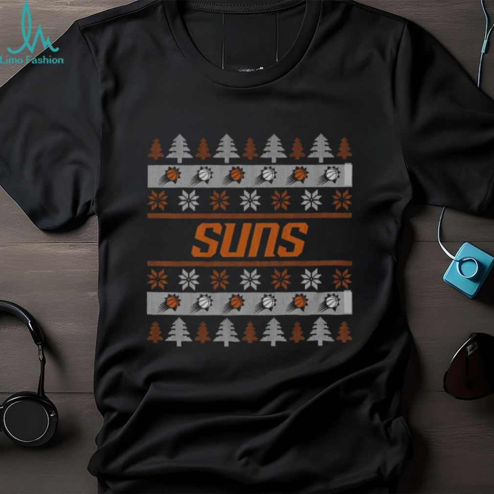Phoenix Suns Holiday Christmas Tree T Shirt Phoenix Suns Holiday Christmas Tree T Shirt