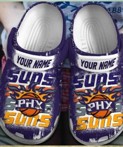 Phoenix Suns NBA Basketball Sport Crocs Clogs Shoes Comfortable