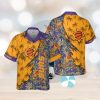 Baltimore Orioles Baby Yoda Short Sleeve Button Up Tropical Hawaiian Shirt