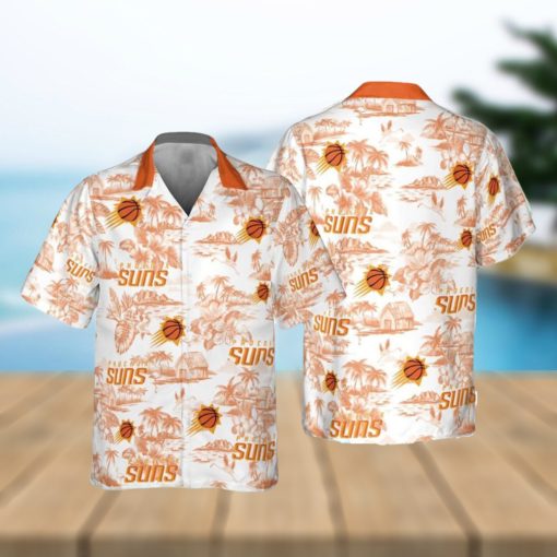 Phoenix Suns National Basketball Hawaiian Shirt Association