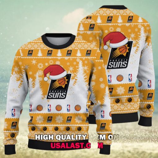Phoenix Suns Santa Hat Christmas Sweater