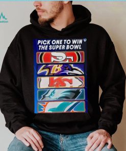 Pick One Team To Win The Super Bowl NFL Shirt
