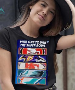 Pick One Team To Win The Super Bowl NFL Shirt