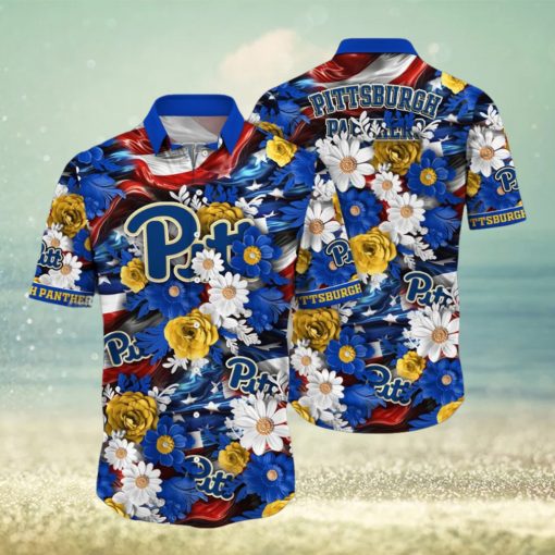 Pittsburgh Panthers NCAA3 Hawaii Shirt Independence Day