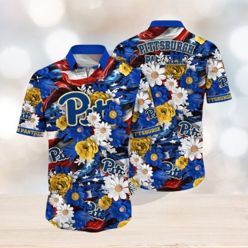 Pittsburgh Panthers NCAA3 Hawaii Shirt Independence Day