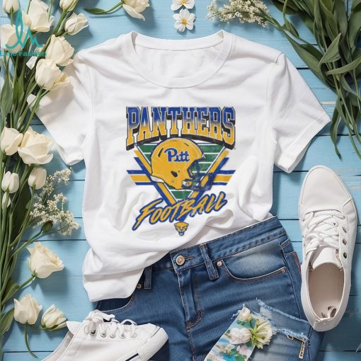 Pittsburgh Panthers Triangle Vintage T Shirt