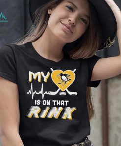 Pittsburgh Penguins My Heart Is On that Rink Shirt