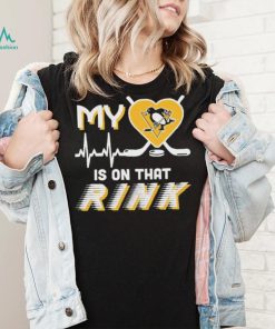 Pittsburgh Penguins My Heart Is On that Rink Shirt