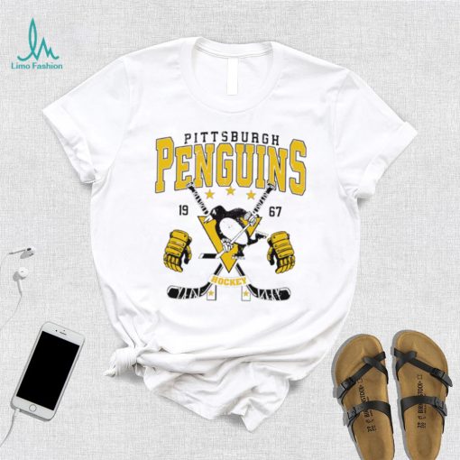 Pittsburgh Penguins NHL 1967 hockey retro logo shirt