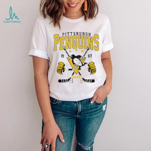 Pittsburgh Penguins NHL 1967 hockey retro logo shirt