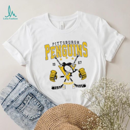 Pittsburgh Penguins NHL 1967 hockey retro logo shirt
