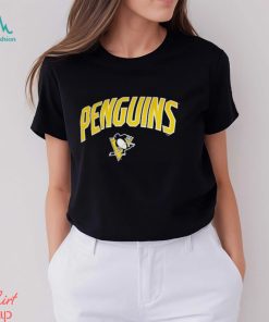 Pittsburgh Penguins Profile Big & Tall Arch Over Logo T Shirt