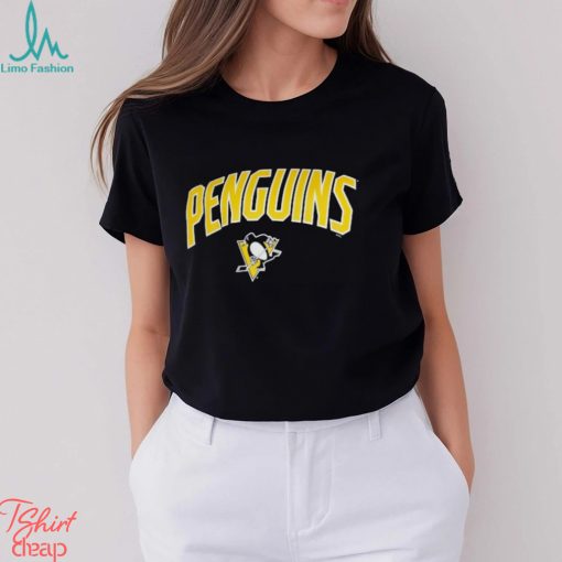 Pittsburgh Penguins Profile Big & Tall Arch Over Logo T Shirt