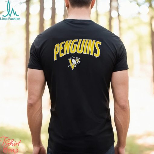 Pittsburgh Penguins Profile Big & Tall Arch Over Logo T Shirt