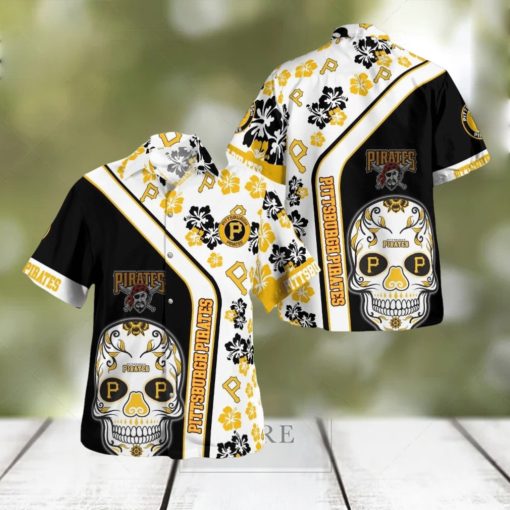 Pittsburgh Pirates Tropical Set Hawaiian Shirt And Short Gift For Fans