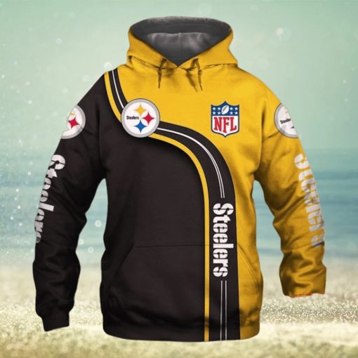 Pittsburgh Steelers 3D Hoodie Cute Sweatshirt Pullover Gift