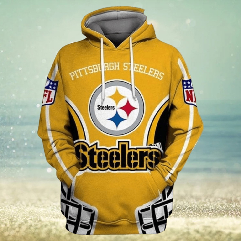 Pittsburgh Steelers AOP Hoodie 3D Ver 29 Pittsburgh Steelers AOP Hoodie 3D Ver 29