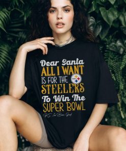 Pittsburgh Steelers All I Want To Win The Super BOWL T Shirt