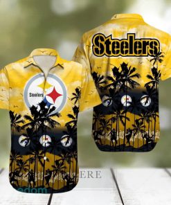 Pittsburgh Steelers NFL All Over printed 3D Beach Lover Gift Aloha Hawaiian Shirt