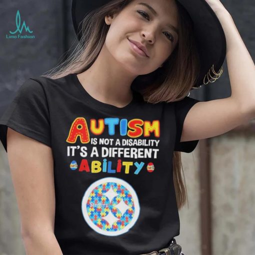 Pittsburgh Steelers NFL Autism Is Not A Disability 2024 Shirt