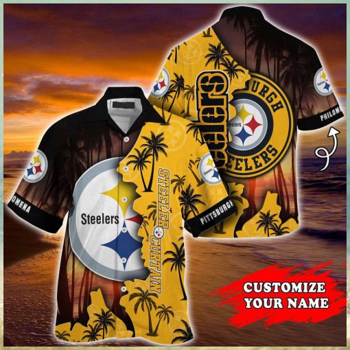 Pittsburgh Steelers NFL Customized Summer Hawaii Shirt For Sports Enthusiasts