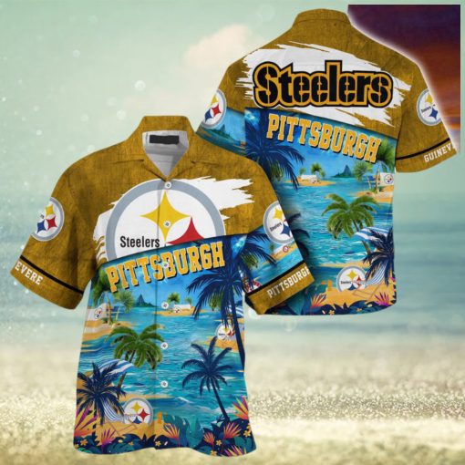 Pittsburgh Steelers NFL Customized Summer Hawaii Shirt For Sports Fans
