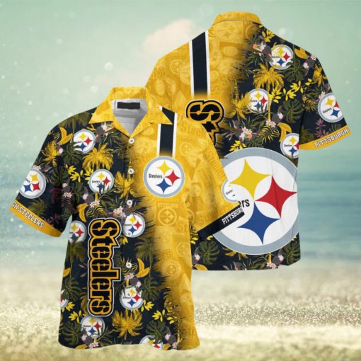 Pittsburgh Steelers NFL Summer Hawaii Shirt And Shorts For Your Loved Ones