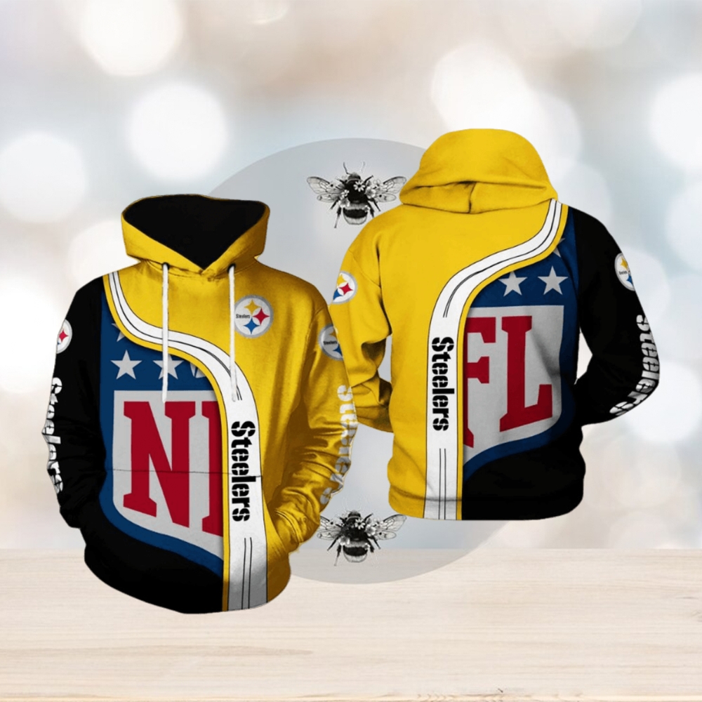 Pittsburgh Steelers NFL Team 3D Printed Hoodie Pittsburgh Steelers NFL Team 3D Printed Hoodie