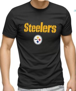 Pittsburgh Steelers New Era Third Down Puff Print T Shirt