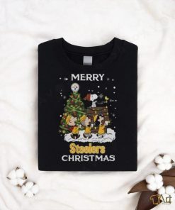 Pittsburgh Steelers Snoopy Family Christmas Shirt