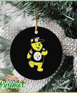 Pittsburgh Steelers Winnie The Pooh Ornament