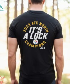 Pittsburgh Steelers it’s a lock 2023 AFC North champions shirt