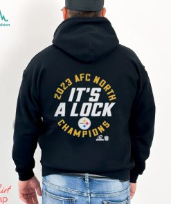 Pittsburgh Steelers it’s a lock 2023 AFC North champions shirt