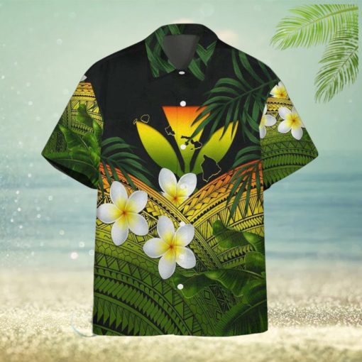 Plumeria Native Custom Hawaiian Shirt