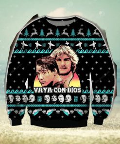 Point Break Knitting Pattern 3D Print Ugly Christmas Sweater Perfect Holiday Gift